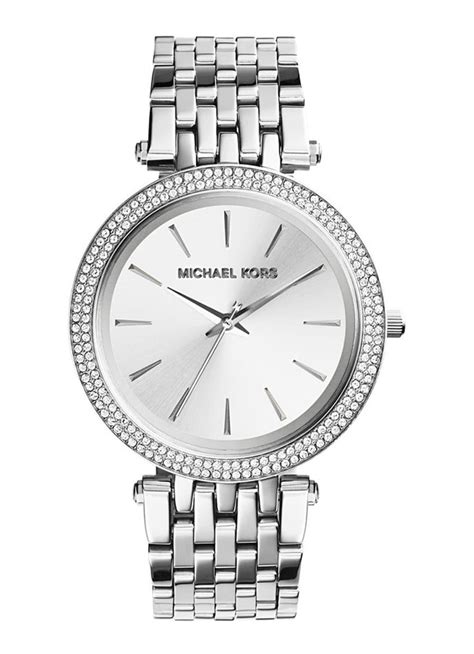 michael kors horloge dames zilver goud|Zilverkleurige horloges .